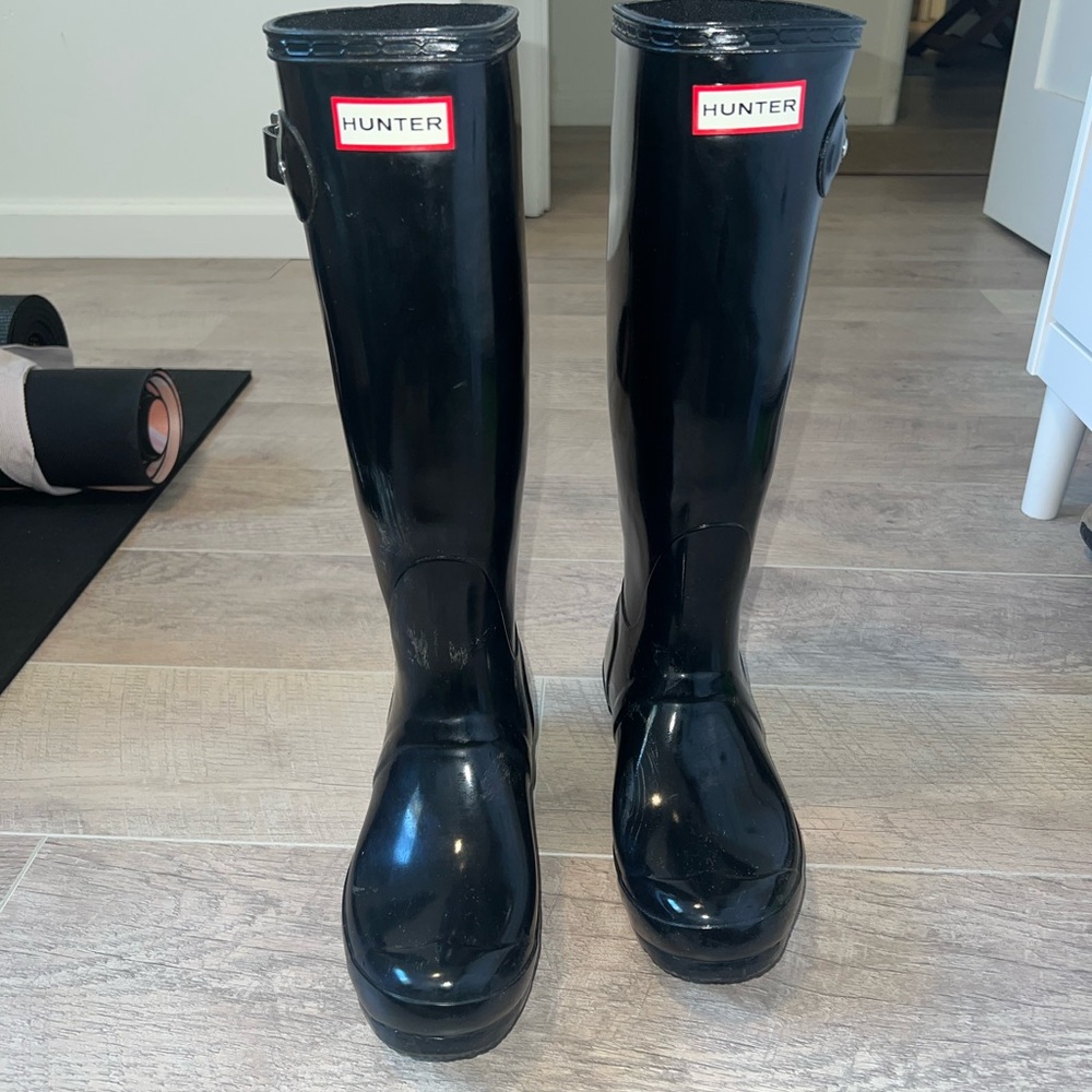 Women’s Original Hunter Tall Gloss Rain Boots